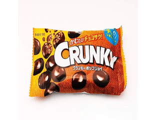 Шоколадное драже Lotte Crunky с хрустящим рисом (44 г)