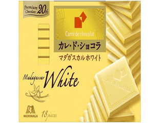 Белый шоколад Morinaga Carré de Chocolat Madagascar White (18 плиточек)