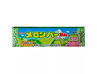 Жевательная резинка с вкусом мороженого из дыни Lotte Melon Bar Gum (8 пластинок)