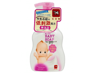 Детское пенное мыло с ароматом младенца Cow Brand QP Baby Soap Baby Scent (400 мл)