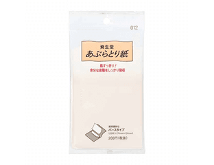 Shiseido Матирующие салфетки 200шт.