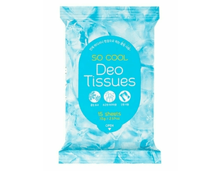 Дезодорирующие салфетки с охлаждающим эффектом So Cool Deo Tissues