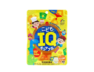 Unimat Riken IQ — Жевательные таблетки IQ со вкусом апельсина (45 таблеток)