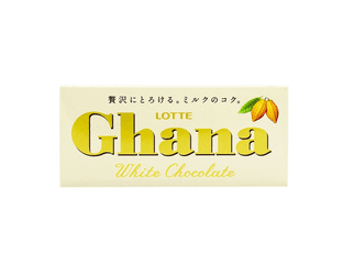 Шоколад ГАНА белый Lotte / Lotte Ghana White Chocolate