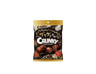 Шоколад Crunky хрустящий с печеньем, Lotte 47 г