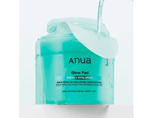 Увлажняющие пэды с ПДРН и гиалуроновой кислотой Anua PDRN 100 Hyaluronic Acid Glow Pad 60 шт