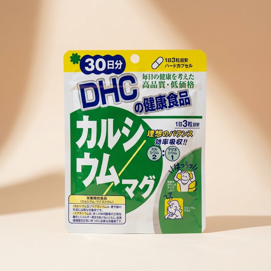 DHC Кальций, Магний, Витамин D3  на 30 дней