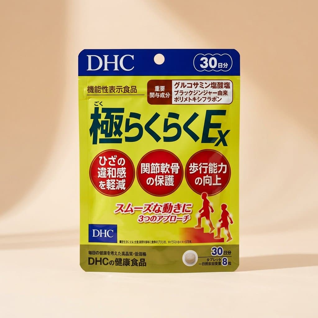 DHC Extremely Easy EX  Глюкозамин+ коллагеном II типа + MSM , 30 дн