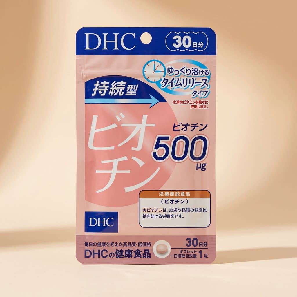 DHC Биотин медленного высвобождения Biotin 30 шт на 30 дней