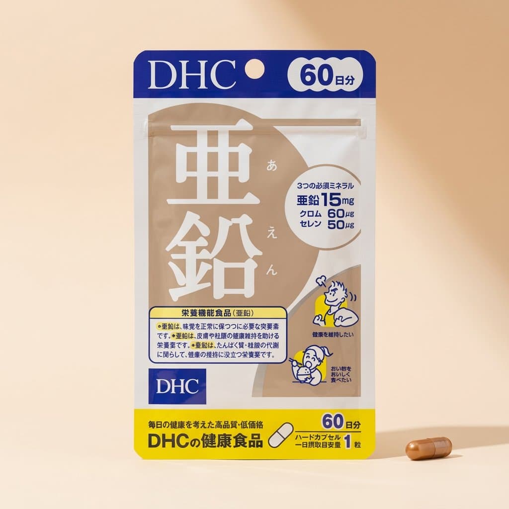 DHC Цинк (60 капсул на 60 дней).