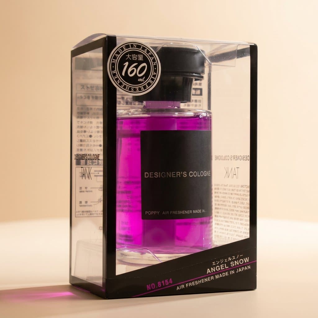 Ароматизатор для авто Diax Designer's Cologne Tank (160 мл) - Angel Snow Цветы, фрукты и ваниль
