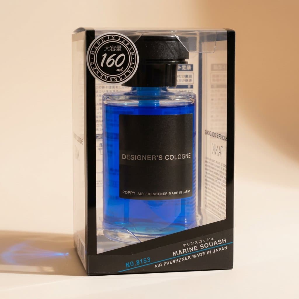 Ароматизатор для авто Diax Designer's Cologne Tank (160 мл) - Marine Squash Лимонно-морской