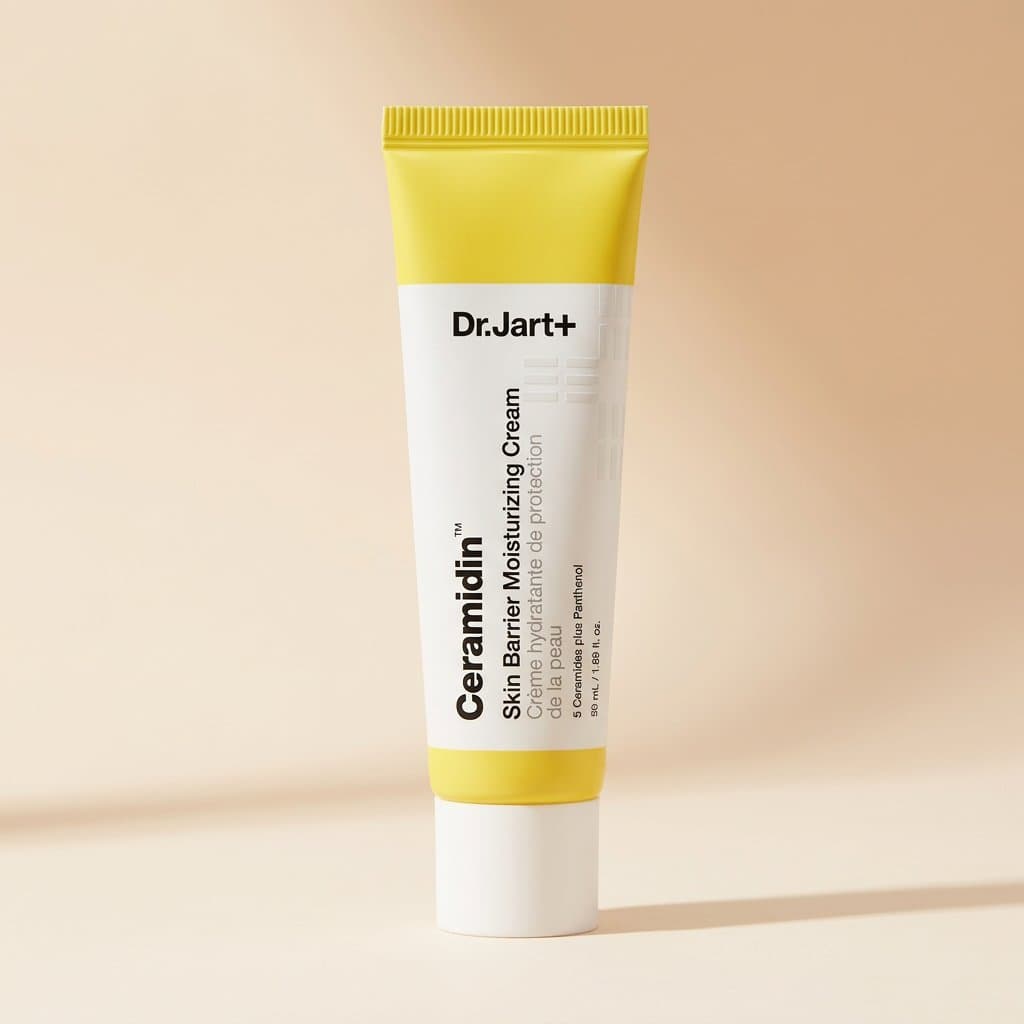 Питательный регенерирующий крем для лица с керамидами Dr.Jart+ Ceramidin Skin Barrier Moisturizing Cream (50 мл) — купить в CosmetikaLux