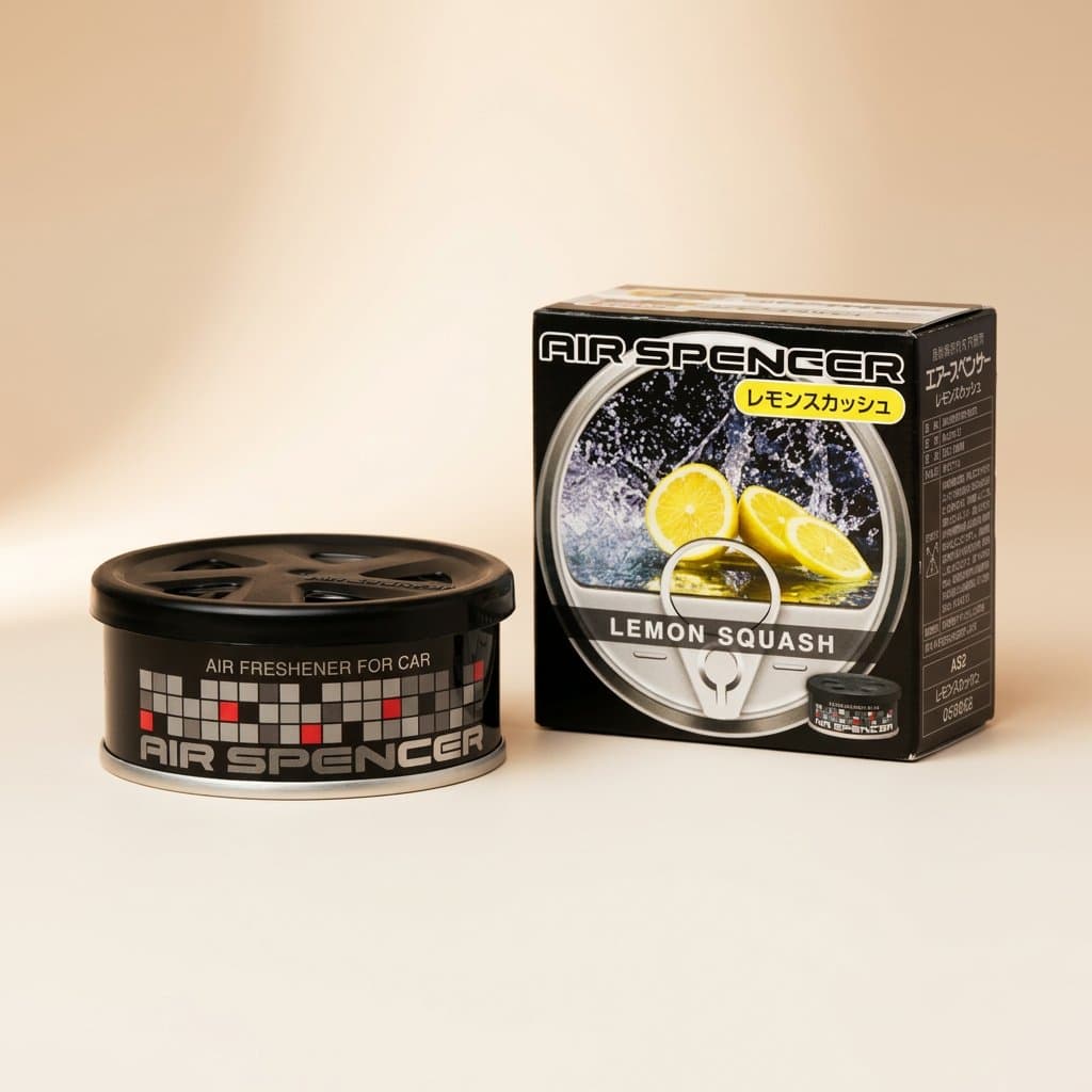 Ароматизатор на торпедо Eikosha Spirit Refill Lemon Squash (Лимонный сквош), меловой А-52
