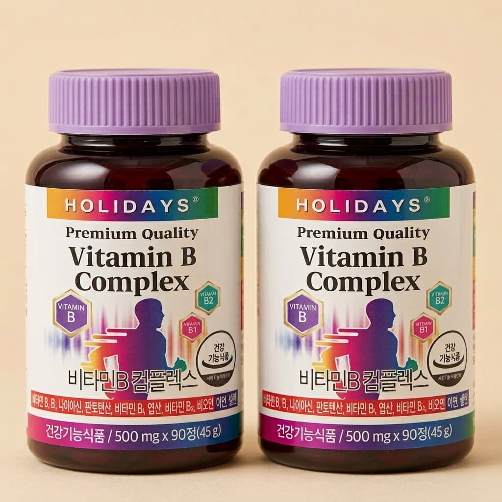 Комплекс витаминов Holidays Vitamin B Complex, 90 таблеток