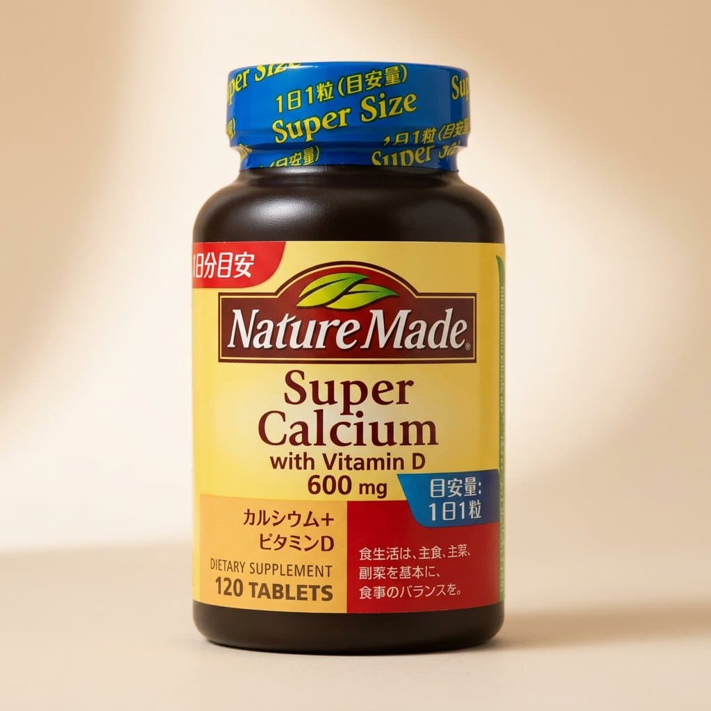 Кальций + витамин D Nature Made Super Calcium на 120 дней 120 кап.