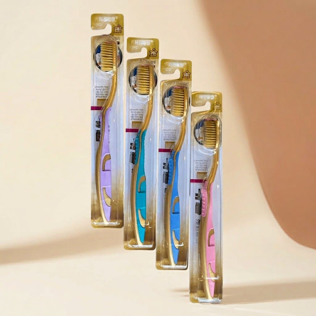 Right Life Gold Nano Toothbrush Fusion Slim Зубная щётка с золотыми частицами Объём: 1 шт
