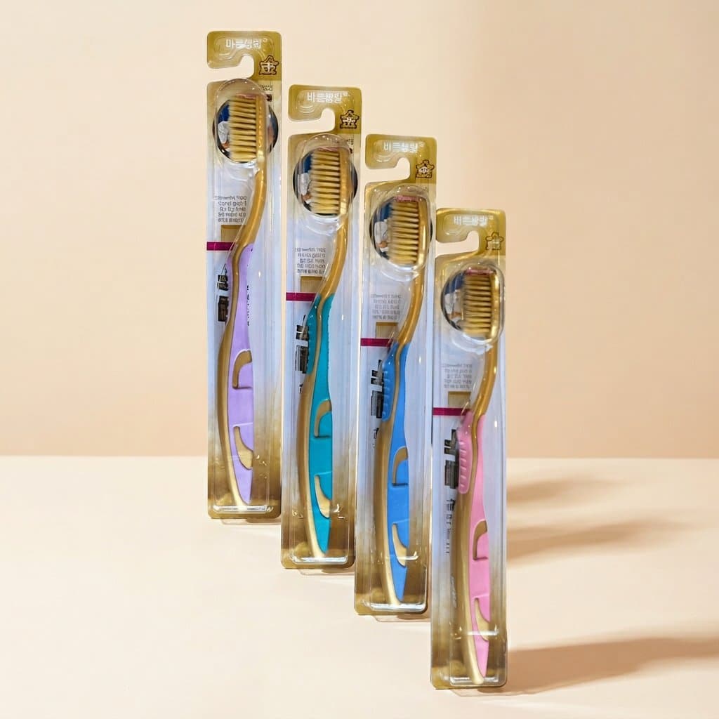 Right Life Gold Nano Toothbrush Fusion Slim Зубная щётка с золотыми частицами Объём: 1 шт