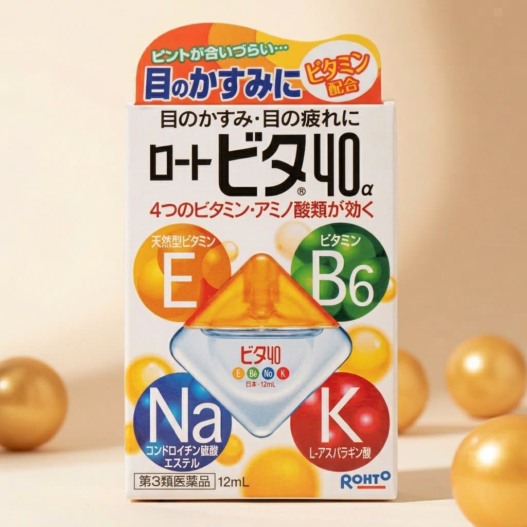 Rohto 40а Капли для глаз (12 мл).