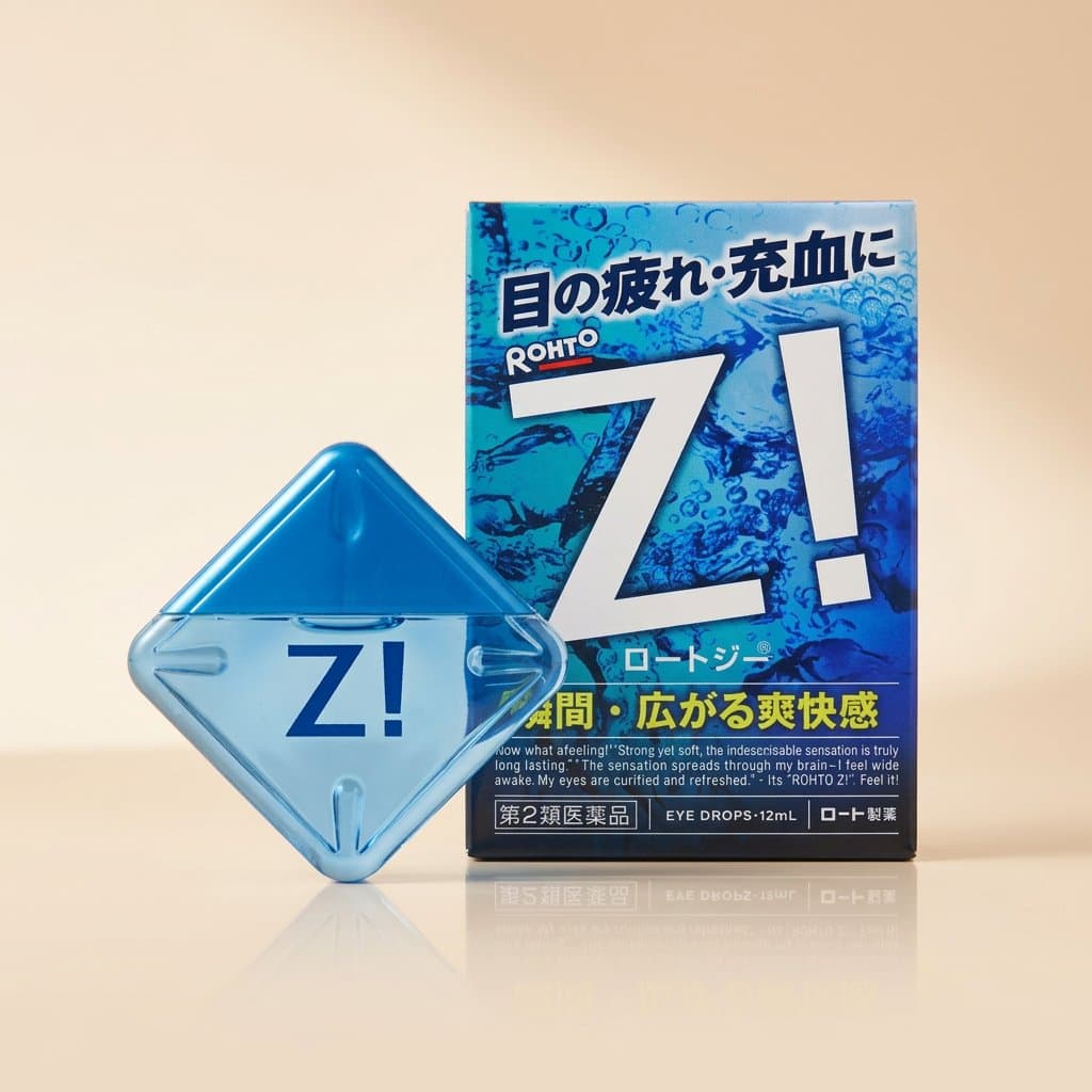 Тонизирующие капли для глаз Rohto Z!