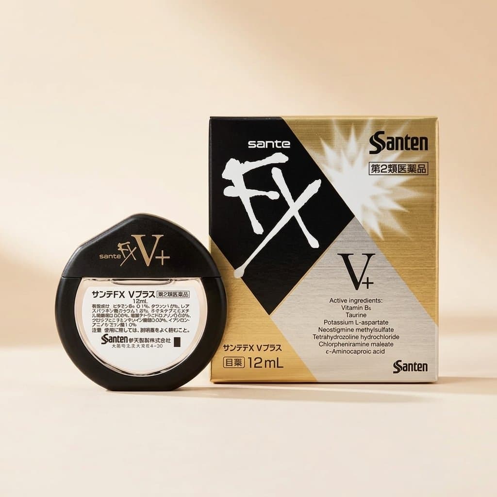 Капли для глаз Sante FX-V+ (12 мл).