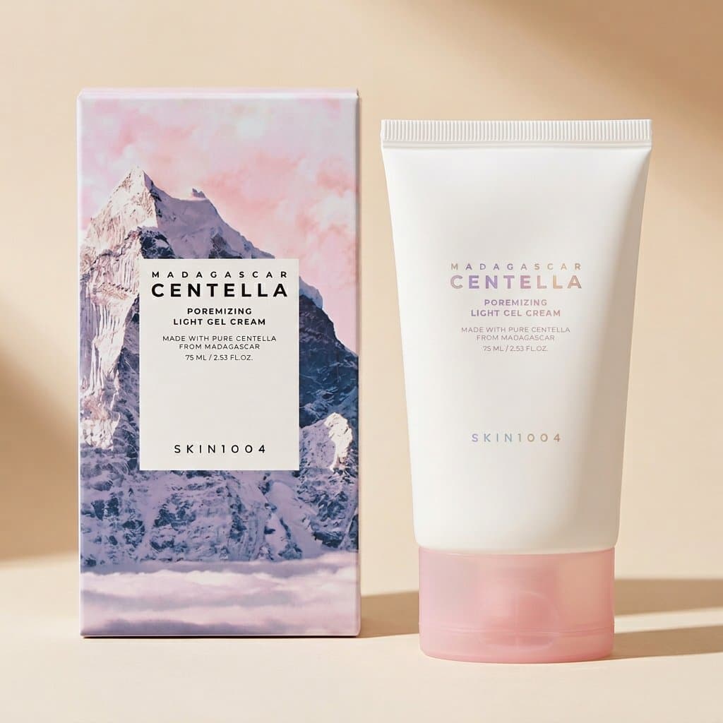 Лёгкий гель-крем для сужения пор SKIN1004 Madagascar Centella Poremizing Light Gel Cream (75 мл)