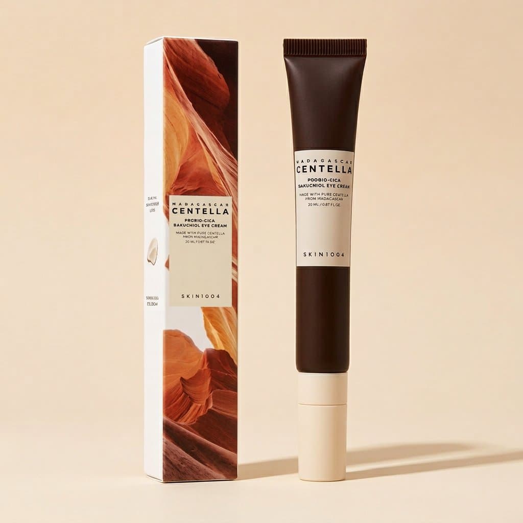 Укрепляющий массажный крем для век с бакучиолом SKIN1004 Probio-Cica Bakuchiol Eye Cream (20 мл)