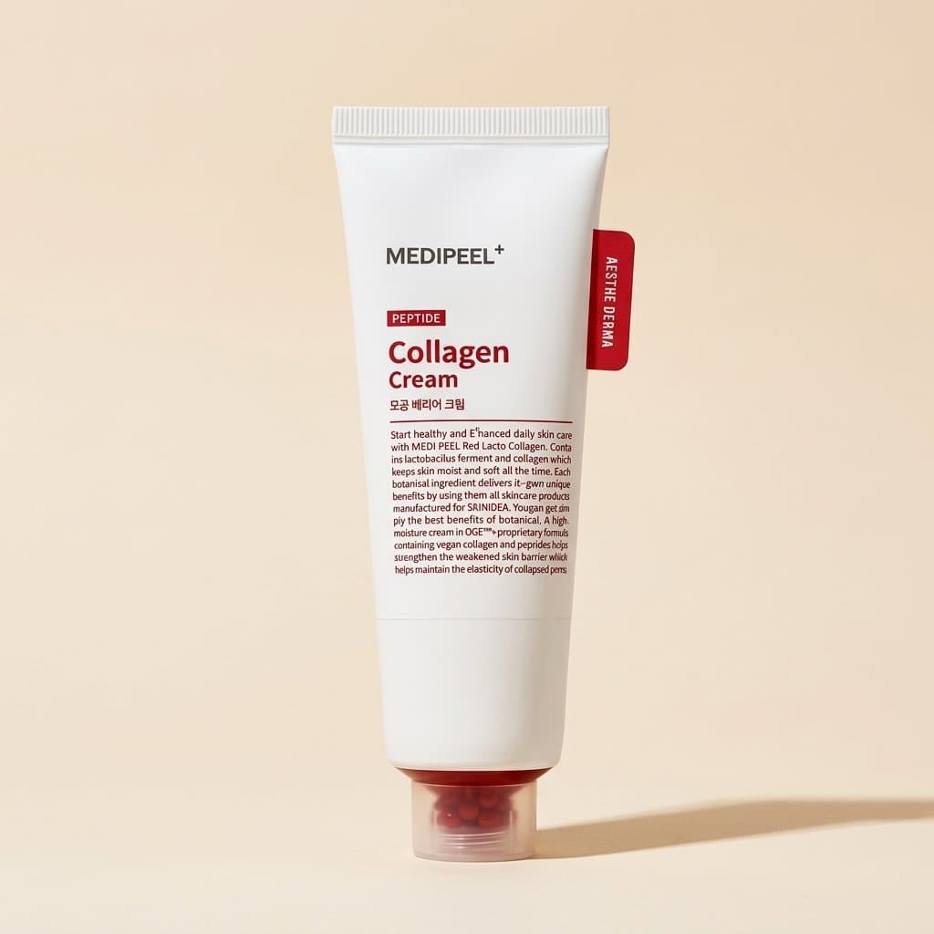 Yuwa Барьерный крем с коллагеном и пептидами Red Lacto Collagen Barrier Cream 80мл | Уход за лицом — купить в CosmetikaLux