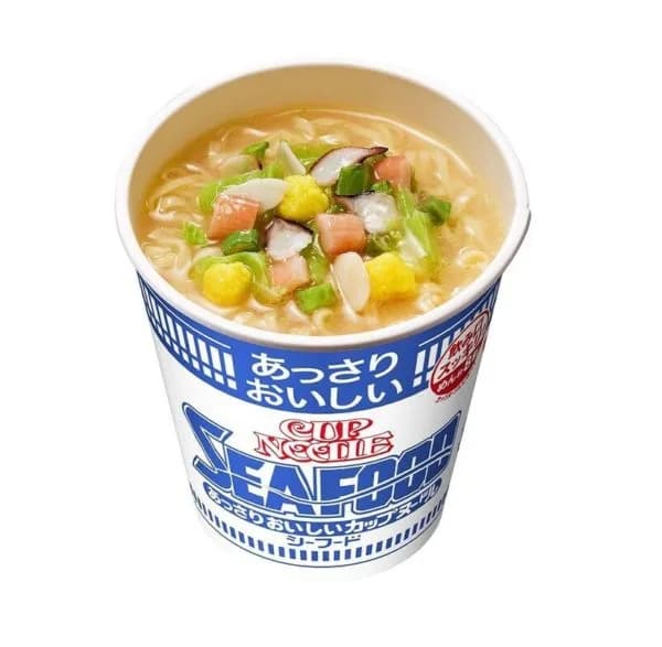 Nissin Cup Noodle Лапша с морепродуктами  60 гр