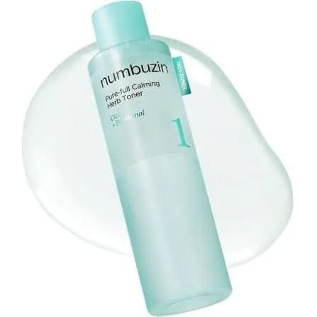 numbuzin No.1 Pure-Full Calming Herb Toner  Успокаивающий тонер с центеллой и комплексом трав 300 мл