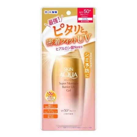 Rohto SKIN AQUA Super Moisture Barrier UV Gel SPF50 + / PA ++++Супер-увлажняющий солнцезащитный гель 100 гр