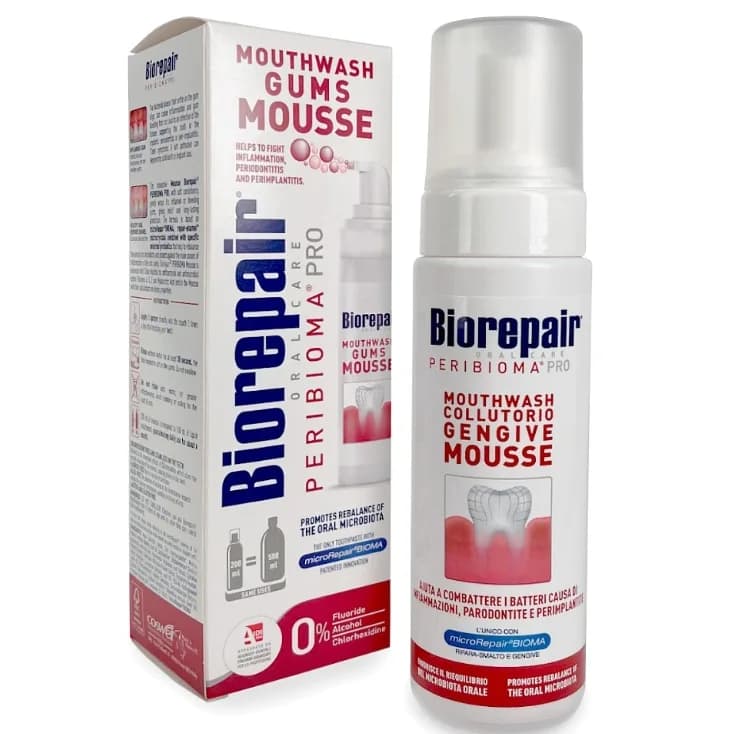 Biorepair PERIBIOMA  Мусс для полости рта  200 мл