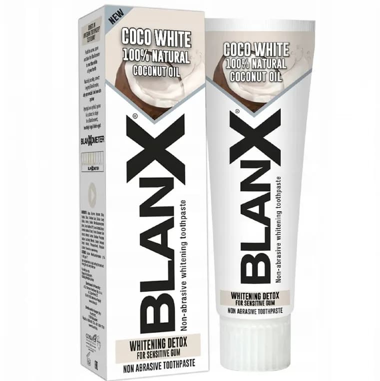 Зубная паста Blanx Coco White, 75 мл