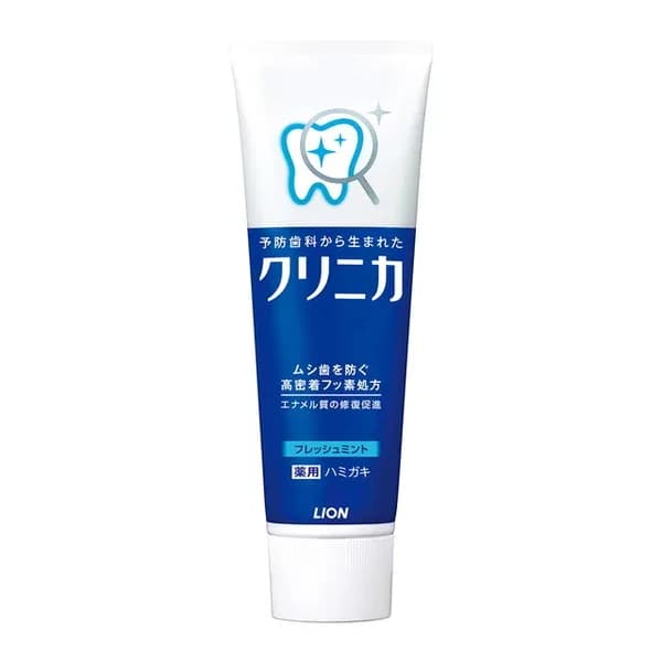 LION Clinica Зубная паста с фтором   от кариеса и налета освежающая мята 130 г