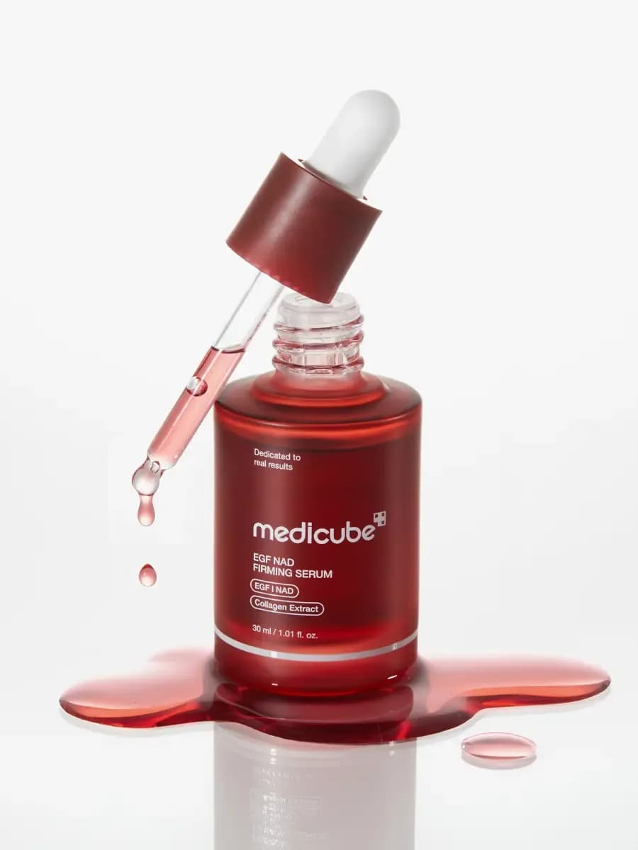 Антивозрастная сыворотка с NAD и факторами роста medicube EGF NAD Firming Serum  — миниатюра 2