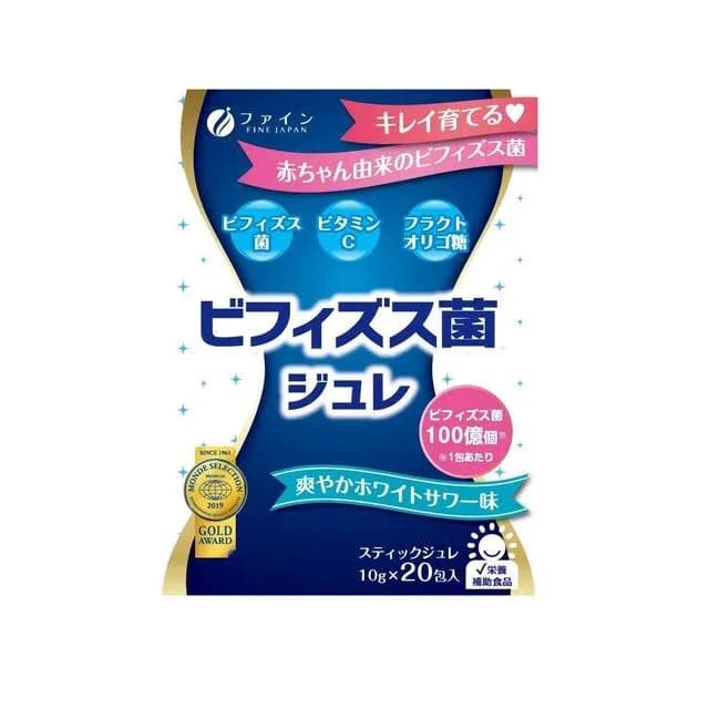 Желе с бифидобактериями и витамином С Fine Japan Bifidobacterium Jelly 20 стиков