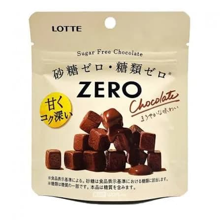 Шоколад без сахара Lotte Zero Mild Sugar Free Chocolate, 40гр