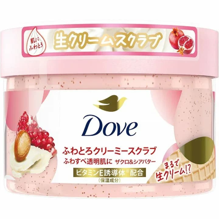 Dove  Крем-скраб для тела с гранатовыми косточками и маслом ши 298 гр