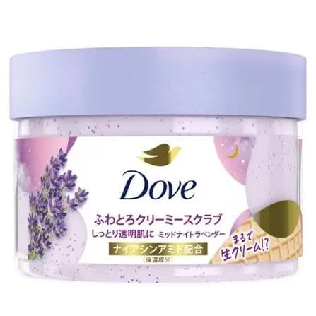 Dove Fluffy Creamy Scrub Кремовый скраб «Полуночная лаванда» 298 гр