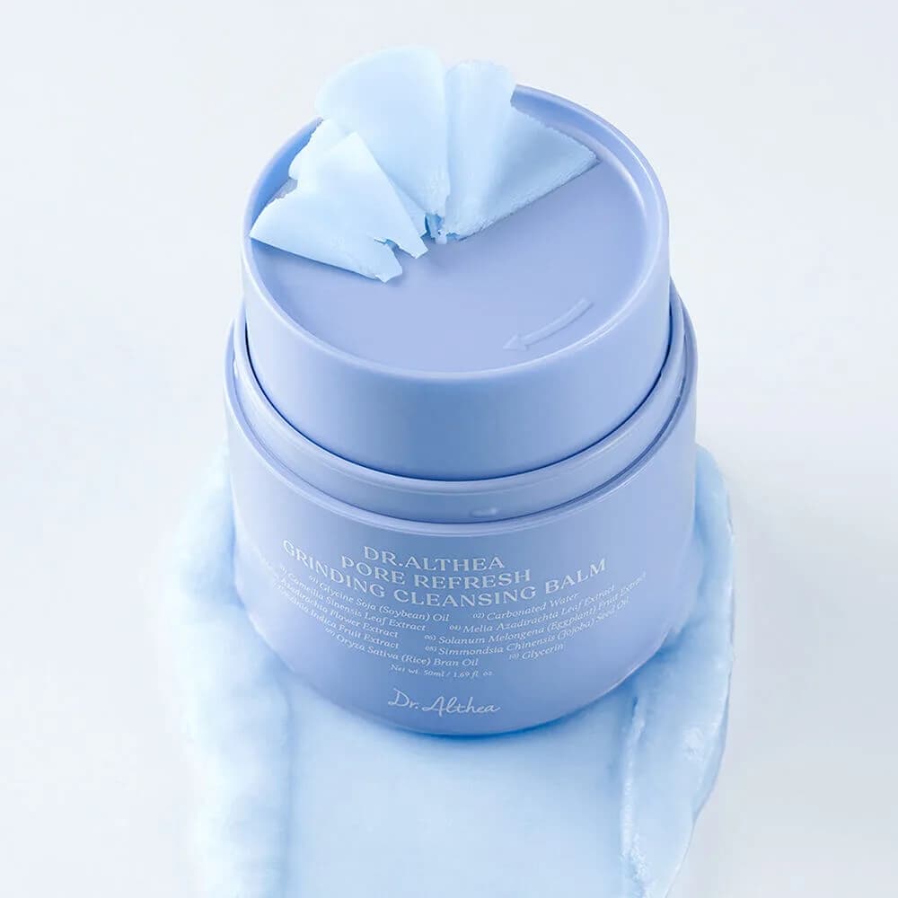 Успокаивающий гидрофильный бальзам-щербет Dr. Althea Pore Refresh Grinding Cleansing Balm