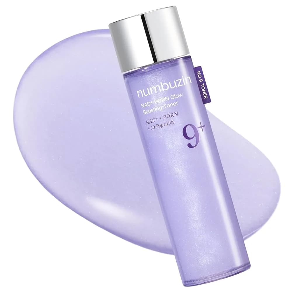 Пептидный тонер с NAD+ и ПДРН для сияния кожи Numbuzin No.9 NAD+ PDRN Glow Boosting Toner