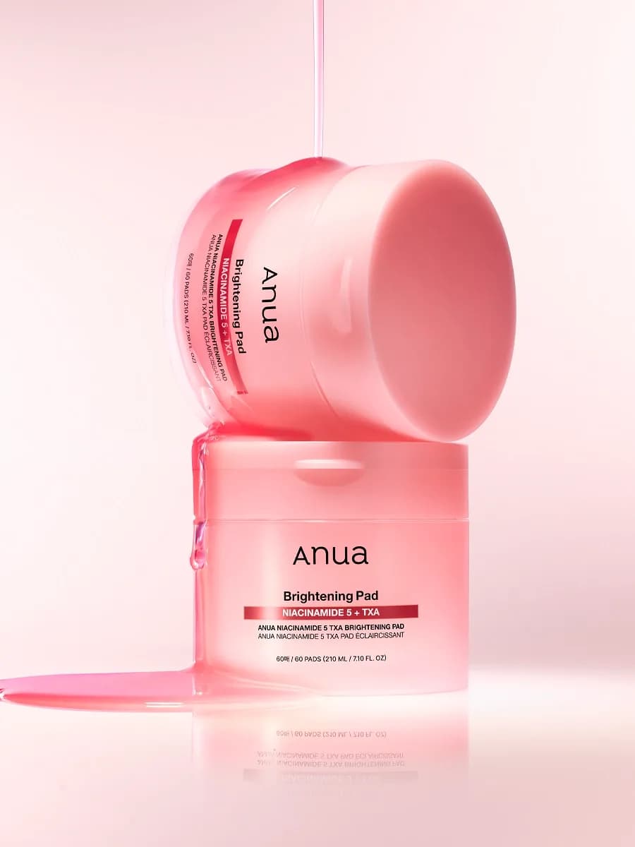 Осветляющие тонер-пэды с 5% ниацинамида и транексамовой кислотой Anua Niacinamide 5 TXA Brightening Pad