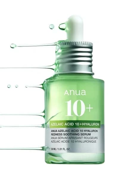 Успокаивающая сыворотка против акне и покраснений Anua Azelaic Acid 10 Hyaluron Redness Soothing Serum — миниатюра 2
