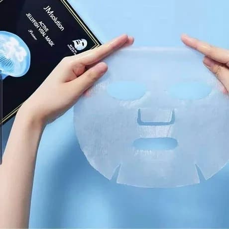 Ультратонкая тканевая маска с экстрактом медузы JMsolution Active Jellyfish Vital Mask Prime — миниатюра 2