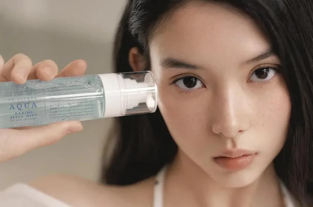 Увлажняющий желе-мист с ПДРН и морской водой Dr. Althea Aqua Marine Jelly Mist — миниатюра 2