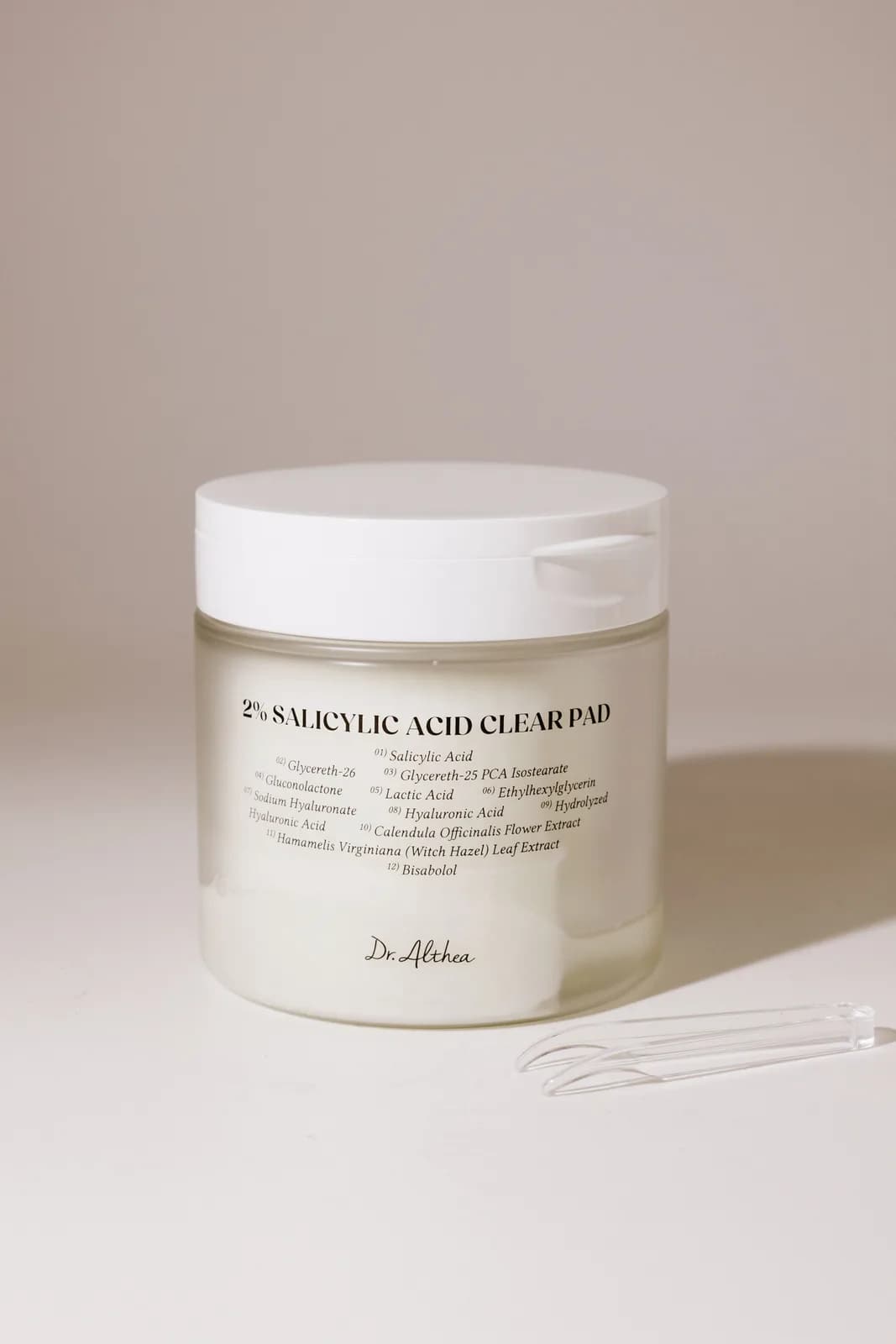 Тонер-пэды с 2% салициловой кислоты для проблемной кожи Dr. Althea 2% Salicylic Acid Clear Pad