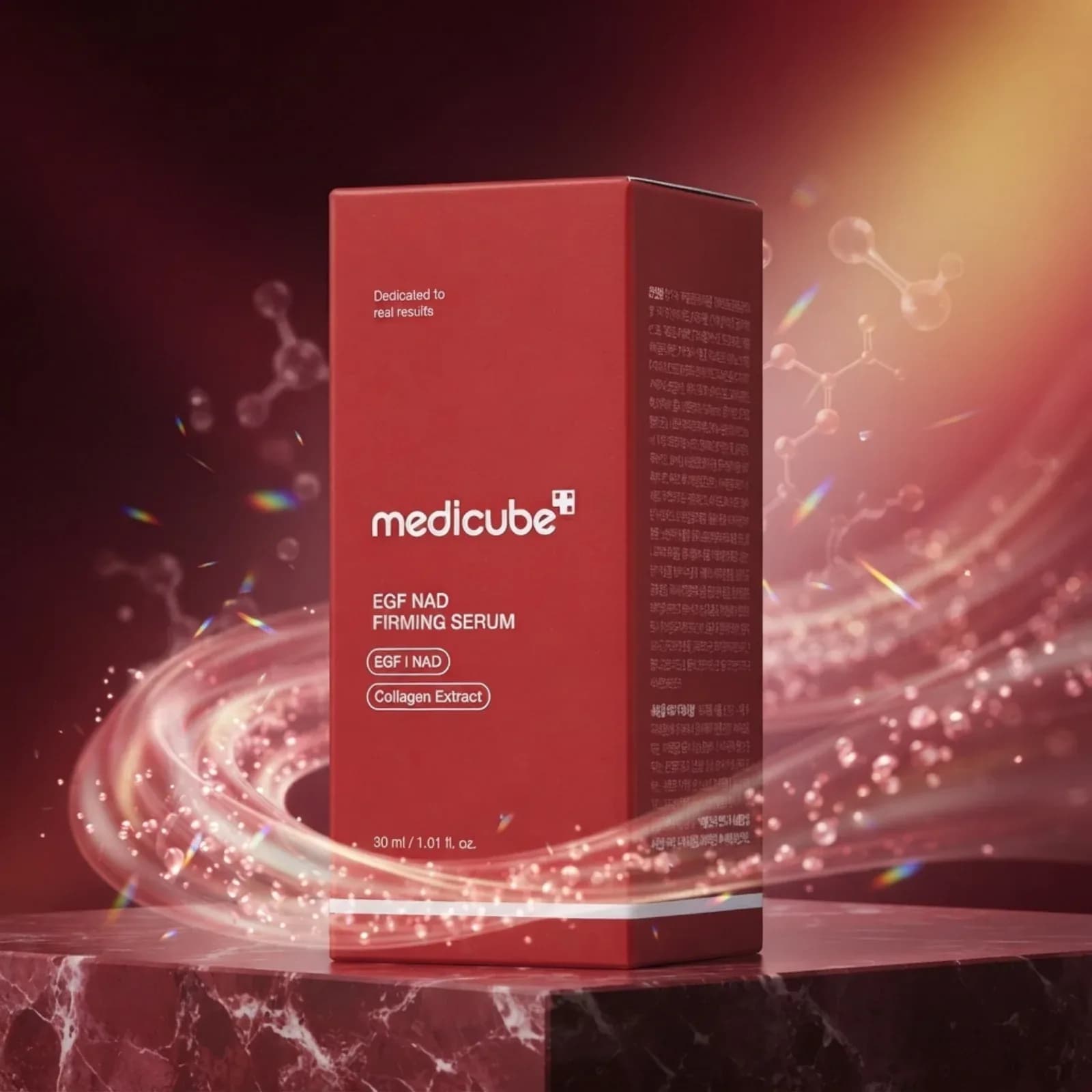Антивозрастная сыворотка с NAD и факторами роста medicube EGF NAD Firming Serum  — миниатюра 7