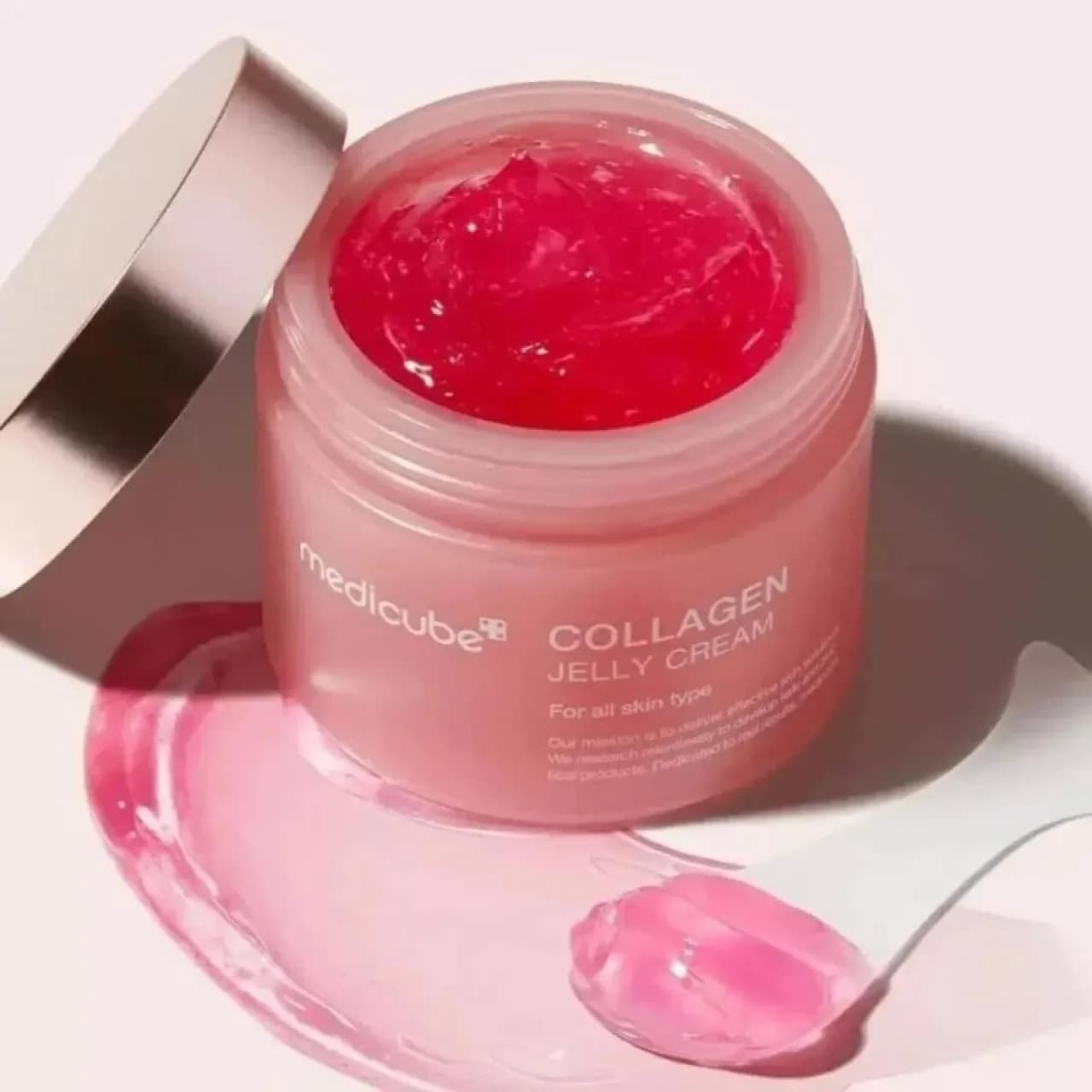 Укрепляющий коллагеновый крем-гель для лица с ПДРН Medicube Collagen Jelly Cream — миниатюра 2