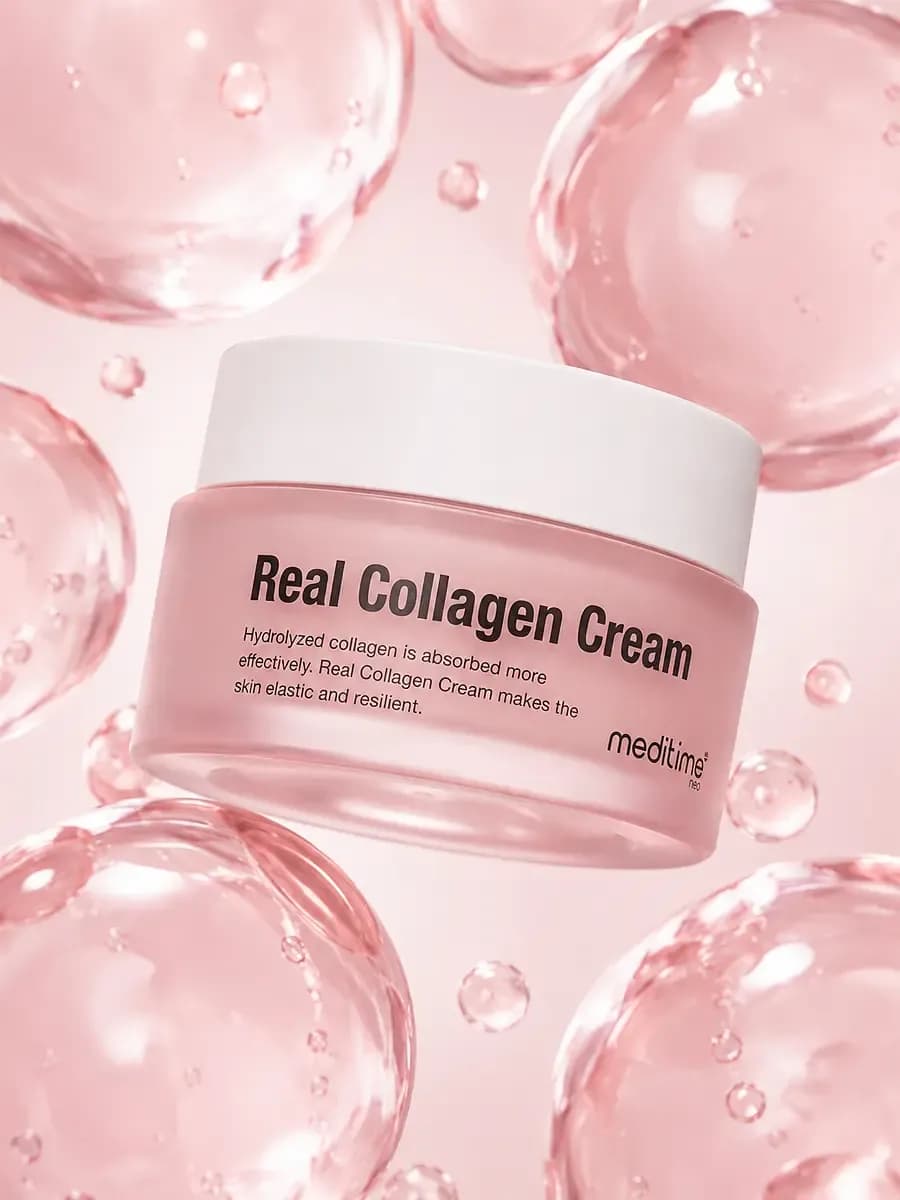 Коллагеновый лифтинг-крем для упругости кожи Meditime NEO Real Collagen Cream — миниатюра 4