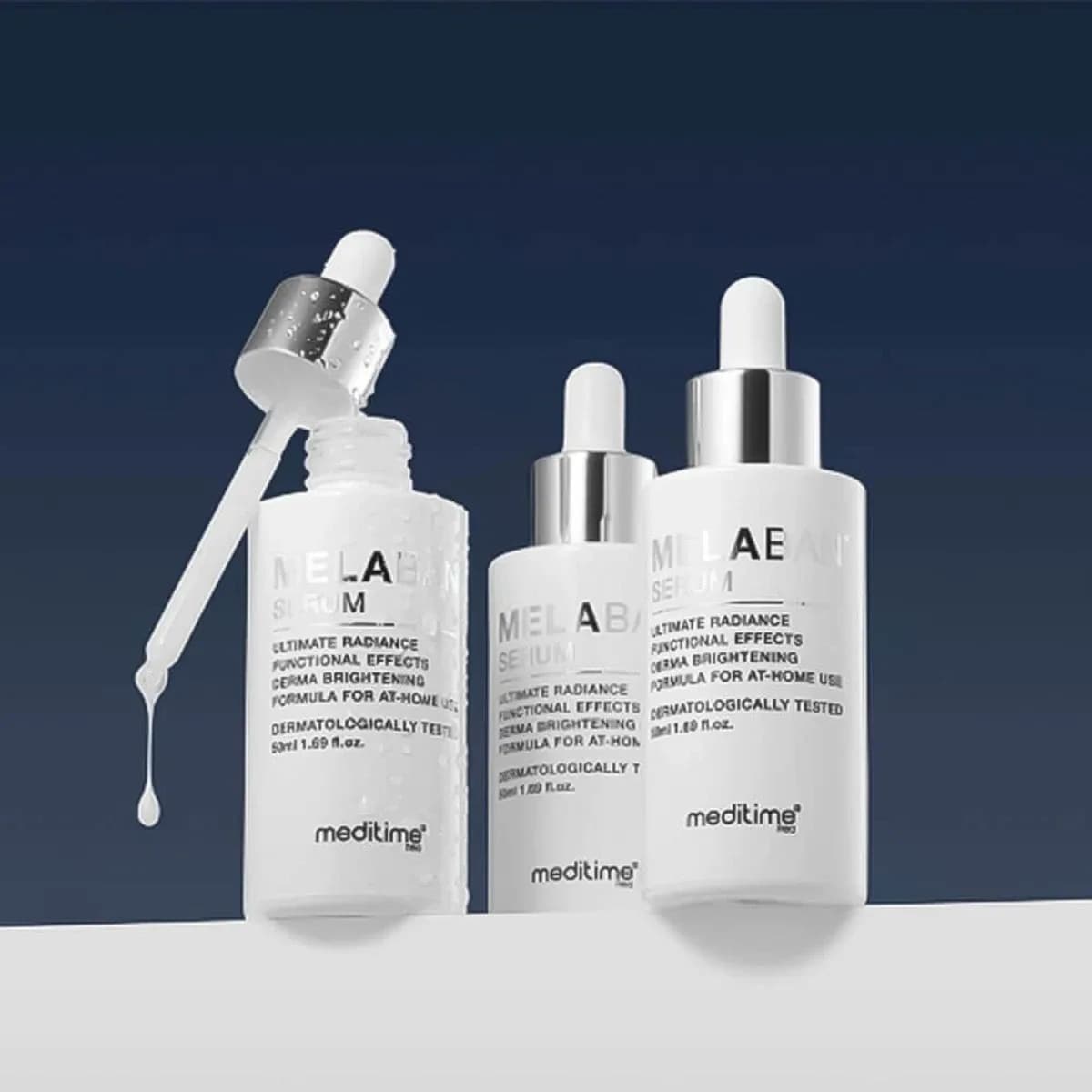 Отбеливающая  сыворотка против пигментации и постакне Meditime Melaban Serum — миниатюра 4